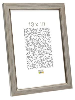 Deknudt Kader in zilverkleur met biesje 13x18 S46AD1 Deknudt Kader in zilverkleur met biesje 13x18 S46AD1