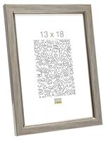 Deknudt Kader in zilverkleur met biesje 13x18 S46AD1 - thumbnail