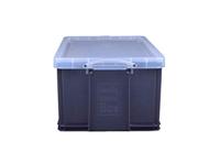 Really Useful Box opbergdoos 64 liter, transparant gerookt - thumbnail