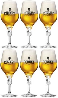 Cornet Bierglazen - 330 ml - 6 stuks