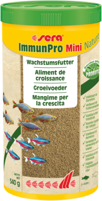 Sera ImmunPro Mini Nature - Probiotisch Visvoer 1000ml voor Levendige Kleuren & Snelle Groei