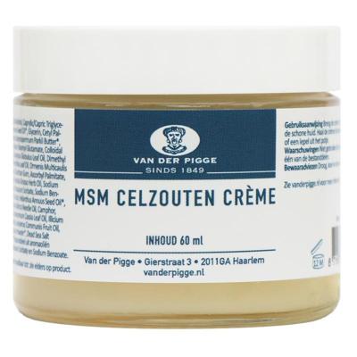 van der Pigge MSM Celzoutencreme 60 Milliliter