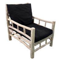 Lounge tuinstoel teak Van der Leeden - Van der leeden - thumbnail