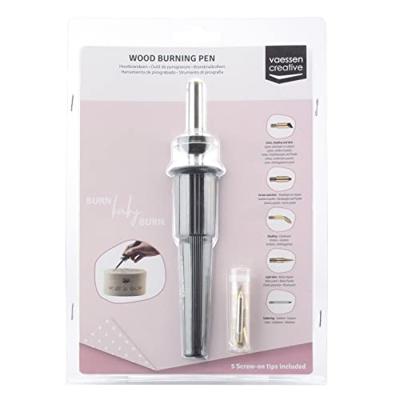 Vaessen Creative • houtbrander met 5 opzetstukken