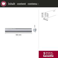 Paulmann Rails voeding recht alu - thumbnail