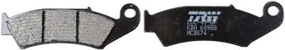 TRW remblokken "mcb 574 brake pad mcb 574 organic standard