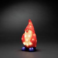 Konstsmide 6242-103 Acryl figuur Energielabel: G (A - G) Kerstman Warmwit LED Rood, Wit - thumbnail