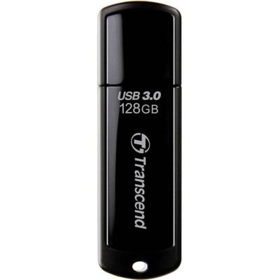 Transcend JetFlash® 700 USB-stick 128 GB Zwart TS128GJF700 USB-A 3.2 Gen 1 Transcend JetFlash® 700 USB-stick 128 GB Zwart TS128GJF700 USB-A 3.2 Gen 1