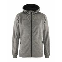 Craft 1909132 Adv Unify Fz Hood Men - Dk Grey Melange - XL - thumbnail