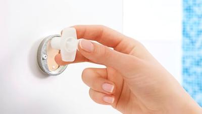 tesa luup Toiletborstelset Lijm Metaal