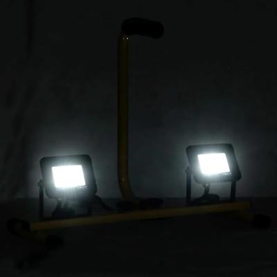 VidaXL Spotlight met handvat led 2x10 w koudwit