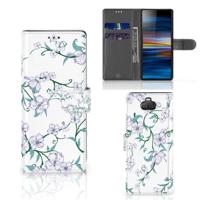 Sony Xperia 10 Uniek Hoesje Blossom White - thumbnail