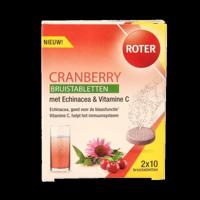 Roter Cranberry vitamine C & echinacea duopack 20 Bruistabletten - thumbnail