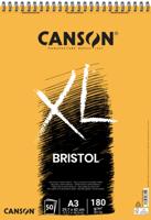 Bristolpapier canson xl 50vel 180gr a3 extra wit | 5 stuks - thumbnail