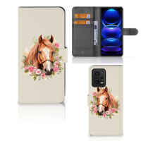 Telefoonhoesje | Met pasjeshouder | voor Xiaomi Redmi Note 12 5G | Poco X5 Paard - thumbnail