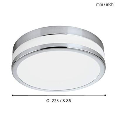 Eglo Badkamer plafondlampLed Palermo 22,5cm - 94998