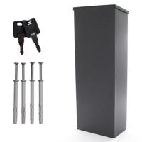 Pakketbrievenbus Parcel Keeper 1000 - Zwart - thumbnail