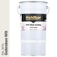 Holdbar PVC-Vloer Coating Gebroken Wit (RAL 9010) 5 Kg - thumbnail