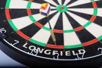 Dartbord 3e generatie, Afrikaans sisal, nietjesvrij / PU 1 - thumbnail