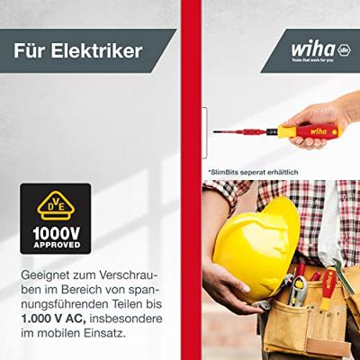 Wiha Momentschroevendraaier TorqueVario®-S electric | variabel instelbare momentbegrenzing | 0,5 - 2 Nm | 131 mm - 26625 - 26625