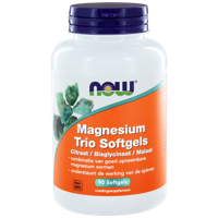 NOW Magnesium Trio Softgels - thumbnail