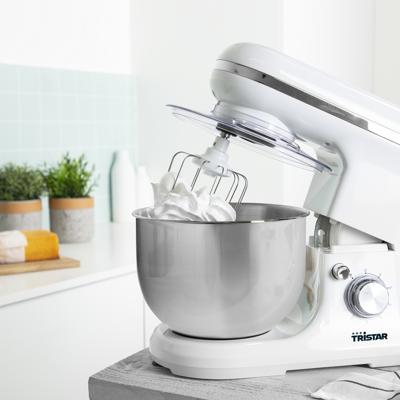 Tristar MX-4817 Foodprocessor 1200 W Wit, Zilver