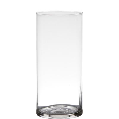 Cilindervaas glas Ø9xH19cm