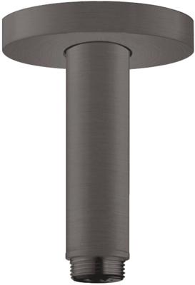 Hansgrohe plafondbevestiging S G 1/2x10cm brushed black chroom 27393340