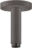 Hansgrohe plafondbevestiging S G 1/2x10cm brushed black chroom 27393340 - thumbnail