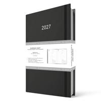 Thuiswerkagenda 2027 A5 Zwart - thumbnail