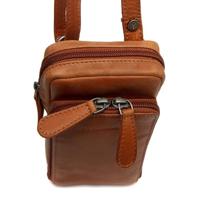 The Chesterfield Brand Valdes - Leren telefoontasje - Cognac - thumbnail