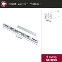 Paulmann URail 97765 230V-railsysteemcomponenten Middenvoeding Chroom (mat) - thumbnail