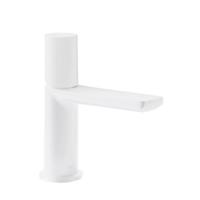Fonteinkraan Tres Loft Colors 1-Knop Uitloop Recht 10 cm Rond Mat Wit - thumbnail