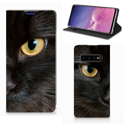 Samsung Galaxy S10 | Hoesje maken | Zwarte Kat