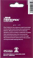 Dunlop JHP03H Jimi Hendrix Electric Ladyland plectrumset (6 stuks, heavy) - thumbnail