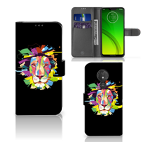 Motorola Moto G7 Power Leuk Hoesje Lion Color - thumbnail