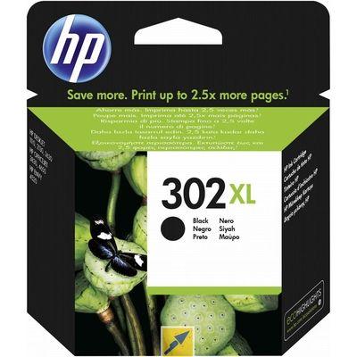 HP inktcartridge 302XL, 480 pagina's, OEM F6U68AE, zwart