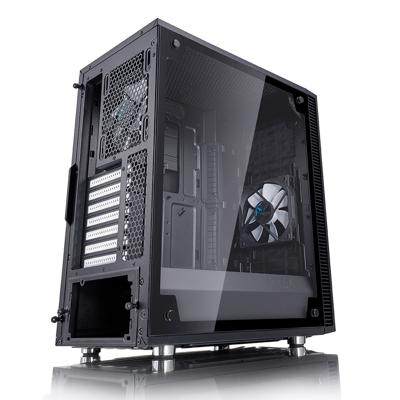 Define C TG - Midtowermodel - ATX - geen voeding ( ATX ) - USB/Audio - Zwart Define C TG - Midtowermodel - ATX - geen voeding ( ATX ) - USB/Audio - Zwart