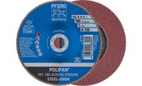PFERD TOOLS 67712185 PFC 180 A 120 SG STEELOX Lamellenschijf Diameter 180 mm Boordiameter 22.23 mm RVS, Staal 10 stuk(s) - thumbnail