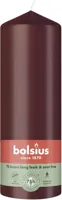 Bolsius stompkaars essentials 6.8x20cm velvet red - thumbnail