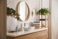 Searchlight Badkamer wandlampClamp 43cm goud - 63125-1GO - thumbnail