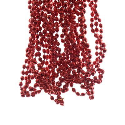 Kralenketting plastic diamant 270cm rood KSD - Ksd