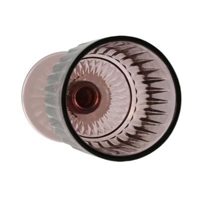 Set van bekers Home ESPRIT Roze Kristal 8 x 8 x 14,5 cm (6 Stuks) Set van bekers Home ESPRIT Roze Kristal 8 x 8 x 14,5 cm (6 Stuks)