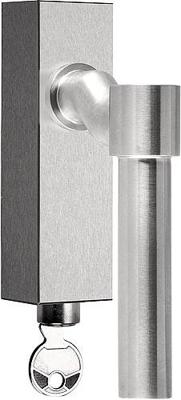 Formani Piet Boon ONE PBL20F-DKLOCK draaikiepgarnituur verkropt afsluitbaar - mat RVS