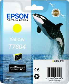 Epson T7604 geel Epson T7604 geel