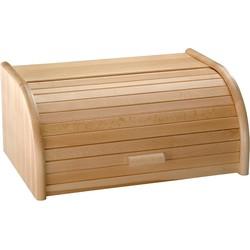 FSC® Beukenhouten Broodtrommel met Rolluik Brood Trommel van beuken