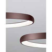 Lyora Design hanglampAlbi koffie bruin Ø 81cm - 8105609 - thumbnail
