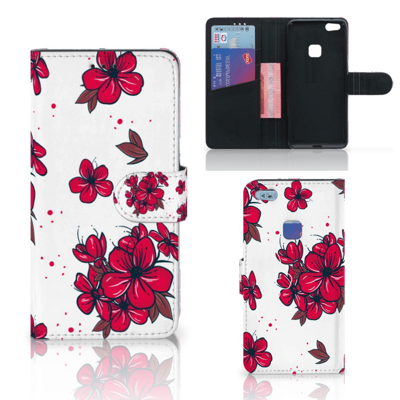 Huawei P10 Lite Hoesje Blossom Red Huawei P10 Lite Hoesje Blossom Red