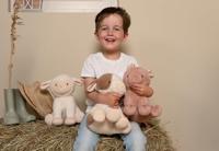 Little Dutch farm knuffel schaap 17 cm - thumbnail