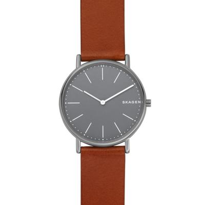 Horlogeband Skagen SKW6429 Leder Cognac 20mm Horlogeband Skagen SKW6429 Leder Cognac 20mm